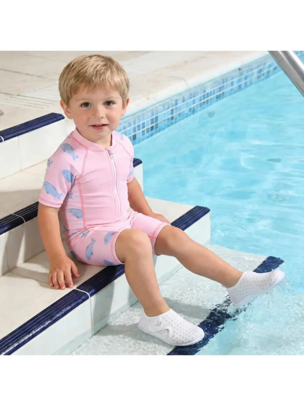 Kids Aqua Water Shoes - Quick Dry Barefoot Socks for Beach & Pool Fun